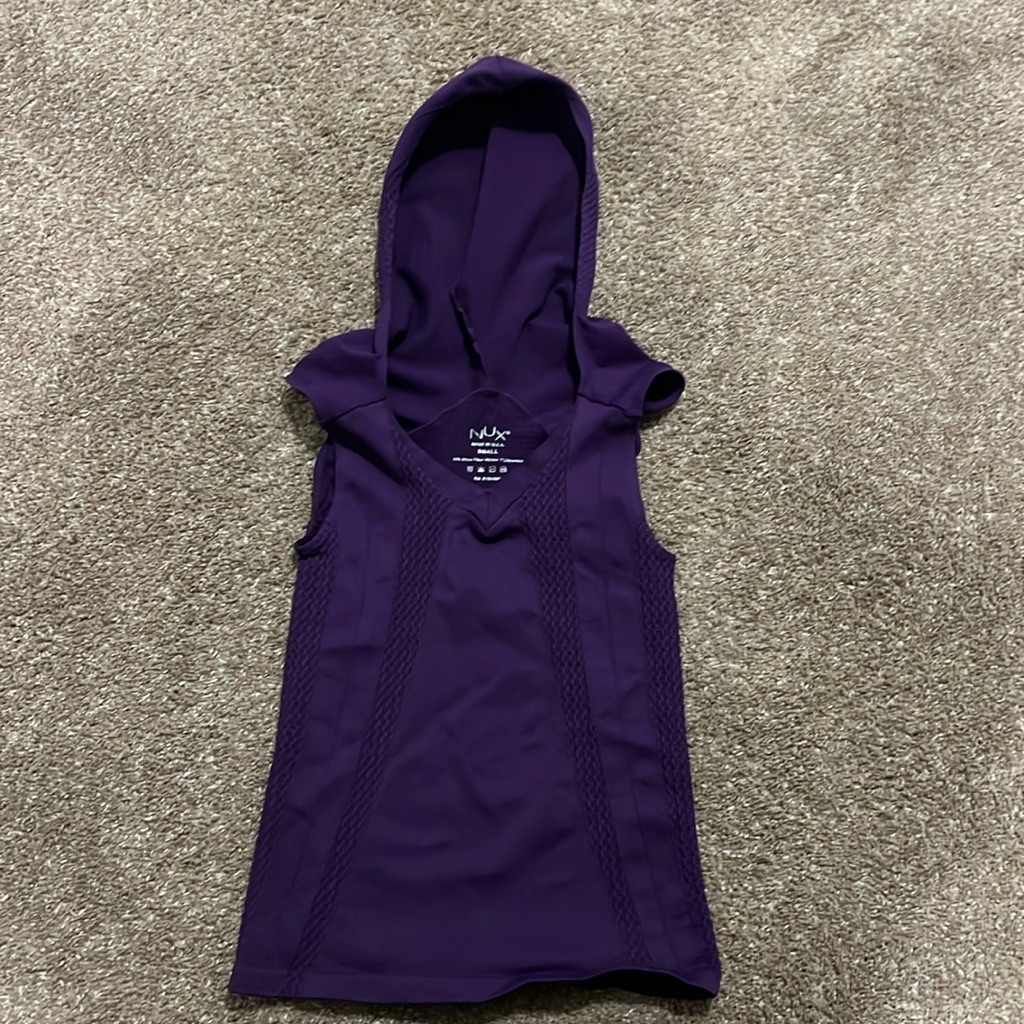 Nux Workout Tank Top Hoodie
